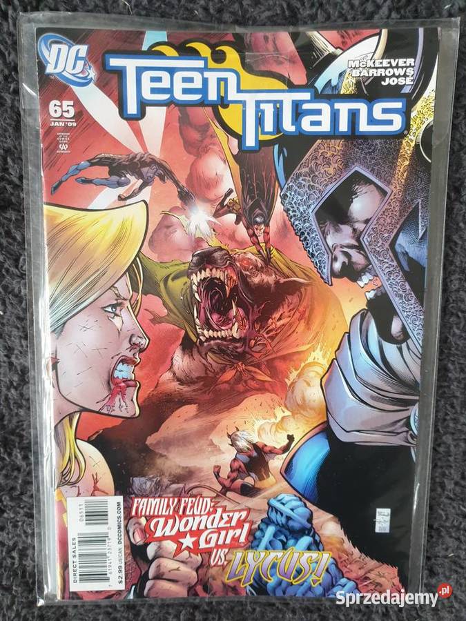 Teen Titans Pawns Kings zestaw 3 komiksów DC USA Komiksy Gdynia