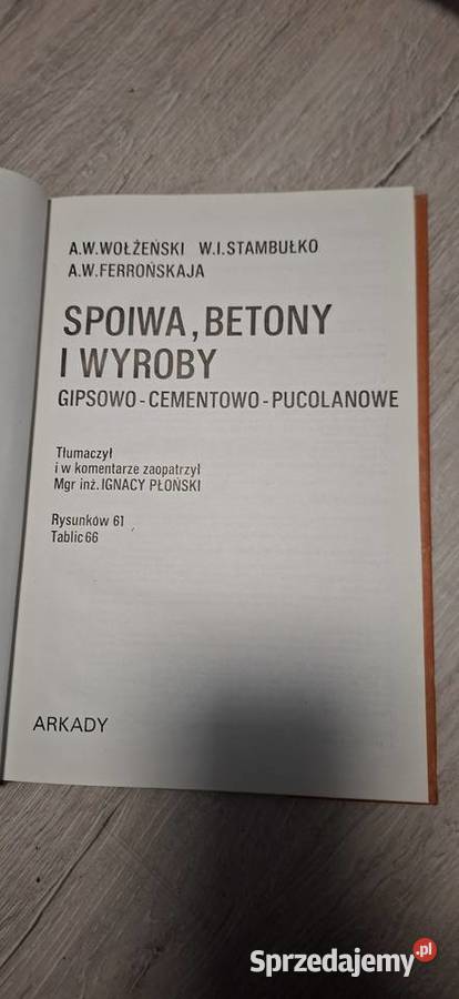 Niski nakład Spoiwa Betony i Wyroby Gipsowo Łęczyca