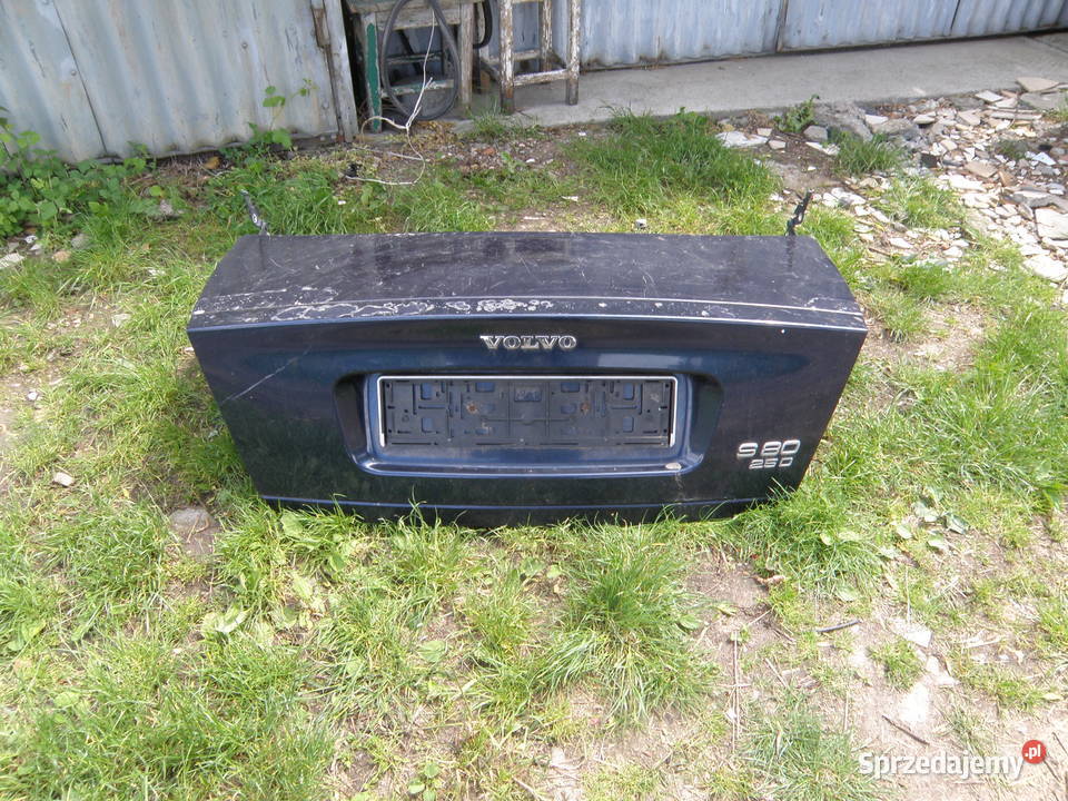 Klapa tylna tył Volvo s80 41726 granatowa osobowe Kraków sprzedam