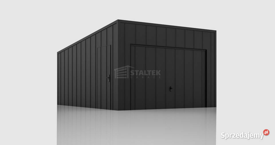 Garaż blaszany 35x5m brama uchylna drzwi blacha Jelenia Góra