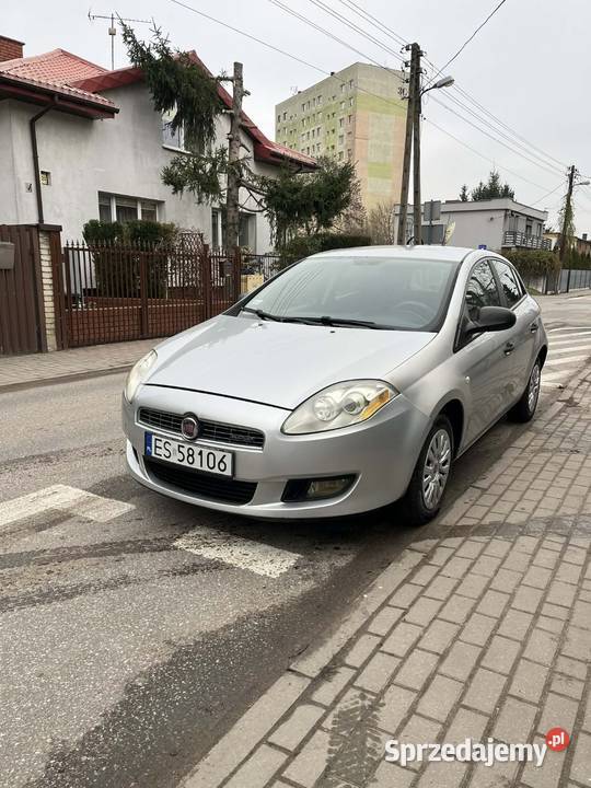 FIAT BRAVO 2009 16 MultiJet długie opłaty srebrny Zgierz