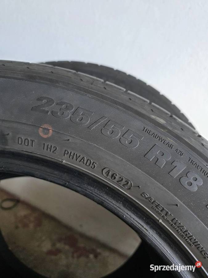 KUMHO 23555 R18 Letnie 235 Elbląg sprzedam