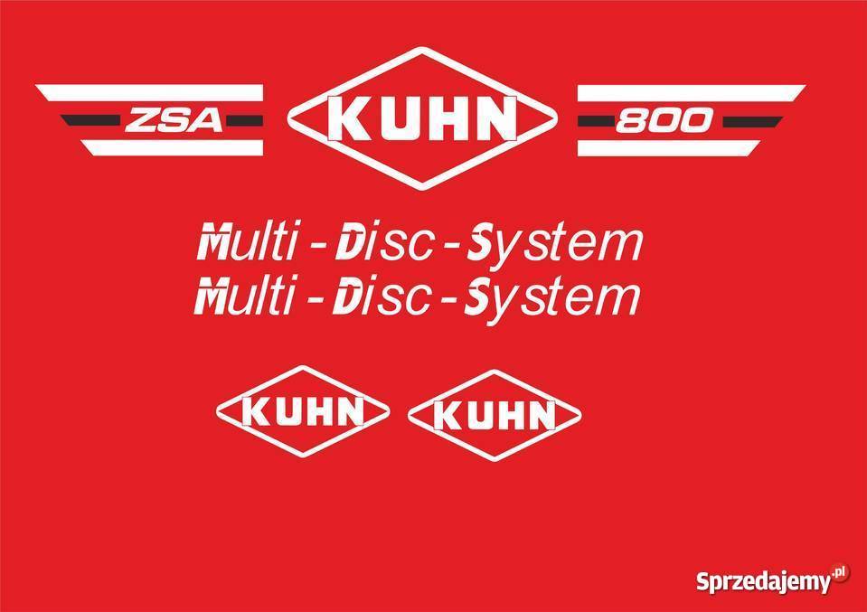 naklejki kuhn zsa800 Jeżewo
