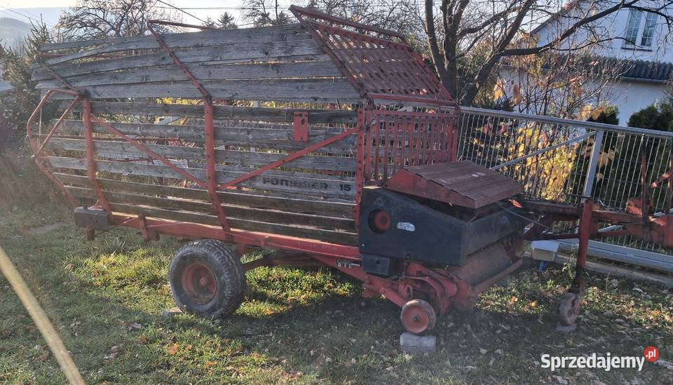 Przyczepa samozbierająca pottinger 15 Limanowa sprzedam