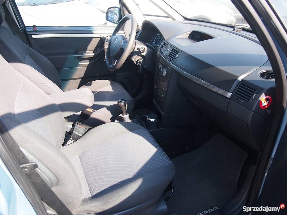 Opel Meriva niebieski elektryczne lusterka Opel Morzyczyn