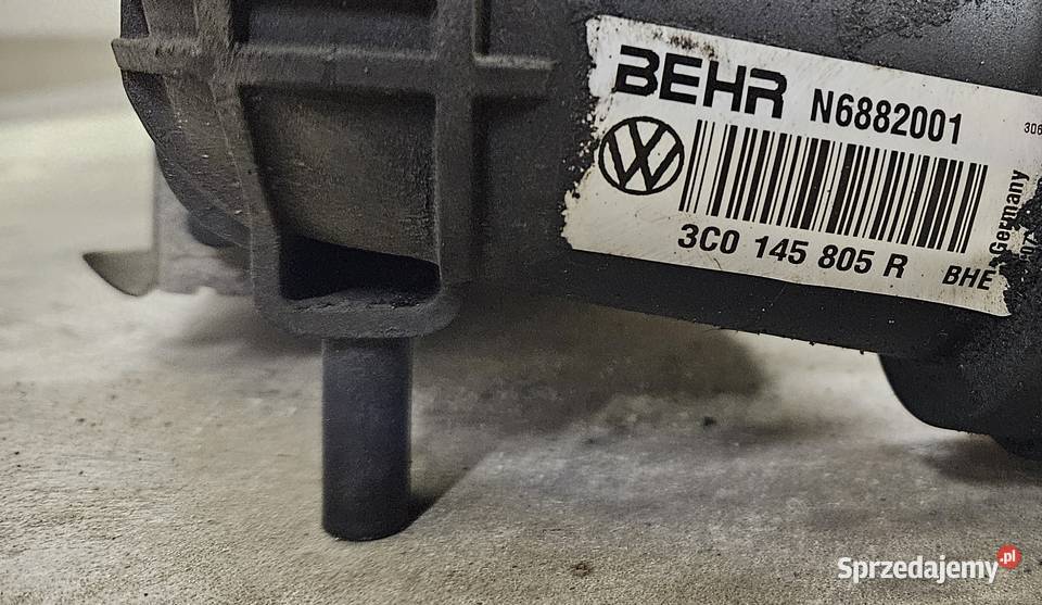 Komplet chłodnic z wentylatorami VW Passat B6 Bielsko-Biała