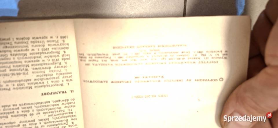 Zbiór przepisów ochrony pracy Bezpieczeństwo i Łęczyca sprzedam