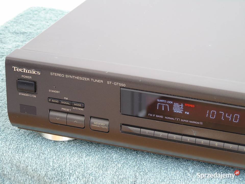 Tuner radiowy cyfrowy Technics STGT550 DOSTAWA podkarpackie Jasło