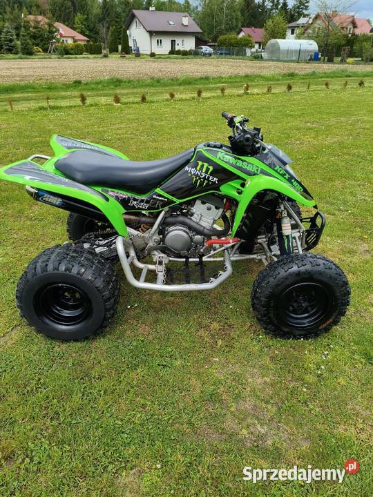 Kawasaki kfx 400 2006 z homologacją Iskrzynia