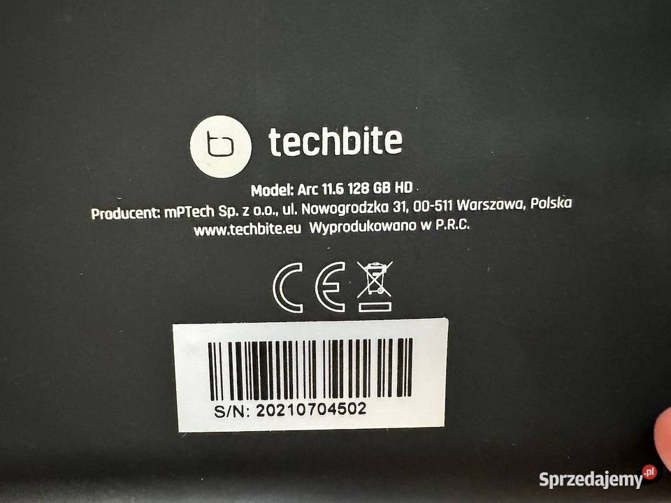 Laptop TechBite ARC 116 128GB 2w1 Stan Idealny Busko-Zdrój