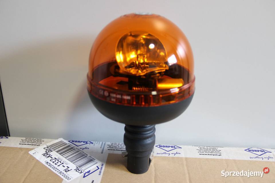 Lampa ostrzegawcza sygnalizacyjna kogut nieuszkodzony Pozostałe kujawsko-pomorskie Rogóźno