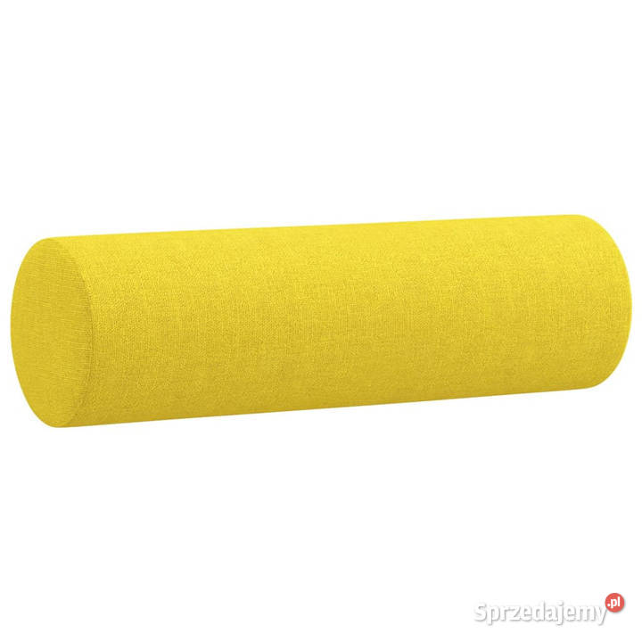 2osobowa sofa z poduszkami jasnożółta 140 Warszawa