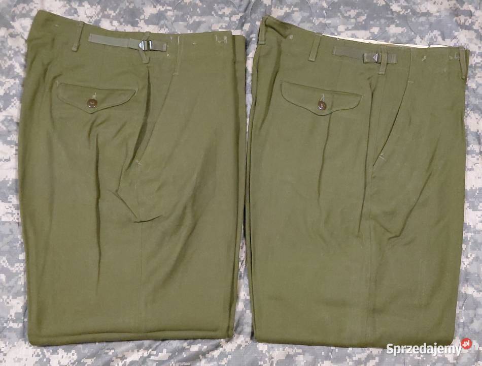 Spodnie wełniane Us Army M1951 Medium regular Wrocław sprzedam