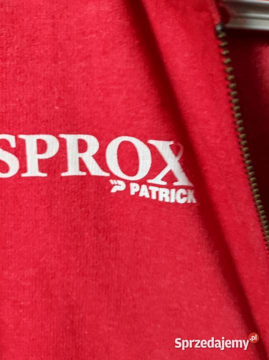 Patrick sportowa bluza zasuwana z kapturem