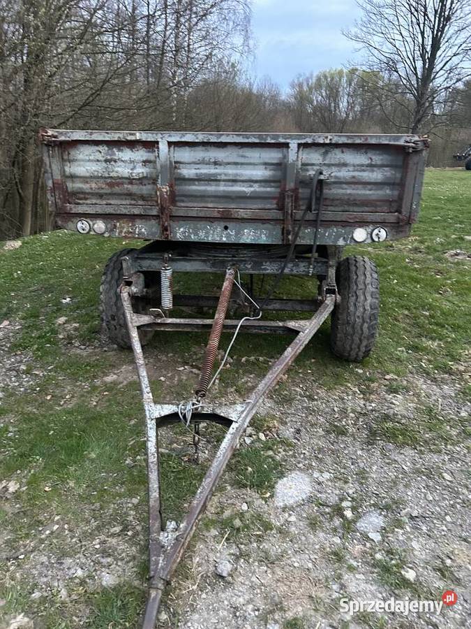 Przyczepa rolnicza Autosan D47 wywrotka 3 małopolskie Nowy Sącz
