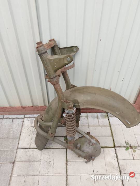 Zawieszenie przednie na wahaczu Dniepr MT Leszno
