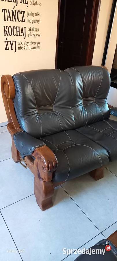 Komplet wypoczynkowy 321 że skóry Komplety wypoczynkowe Nowogard