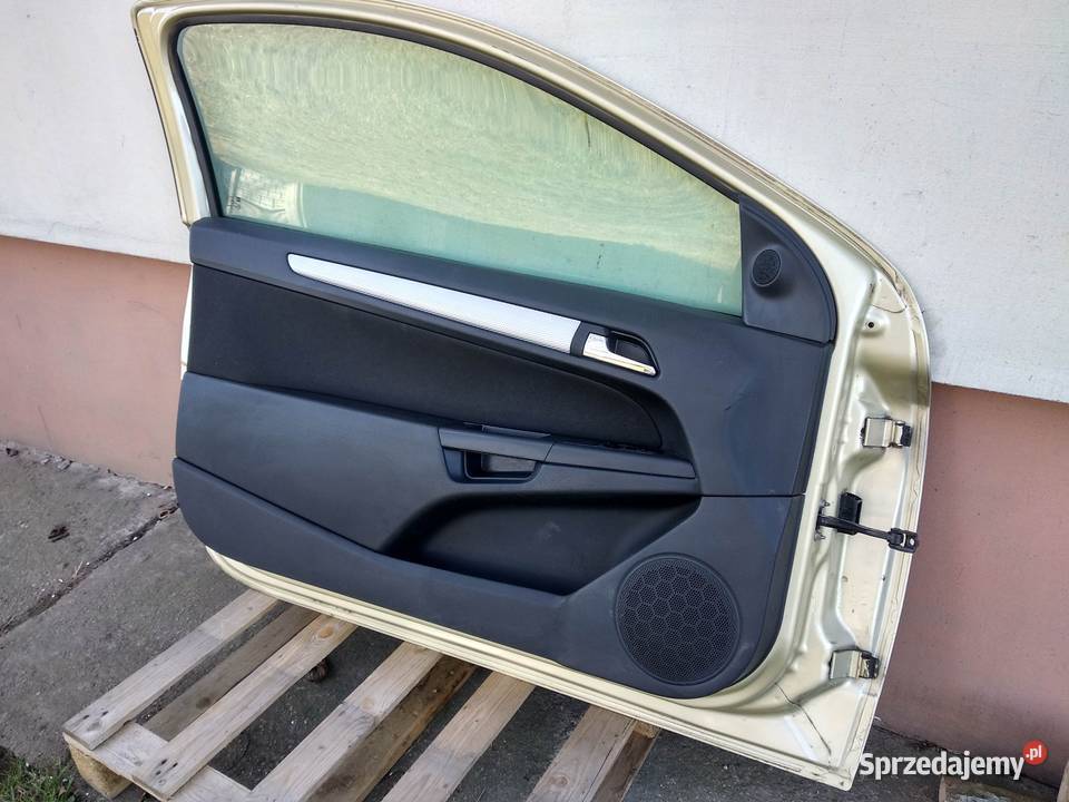 Opel Astra H GTC drzwi lewe kierowcy boczek Sieradz