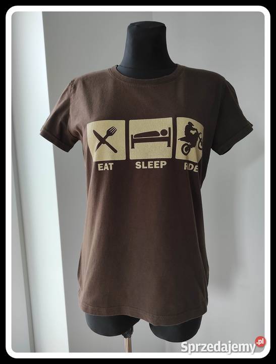 Tshirt koszulka bluzka brązowa bawełna IMPERIAL Rozmiar 42(XL) Płock