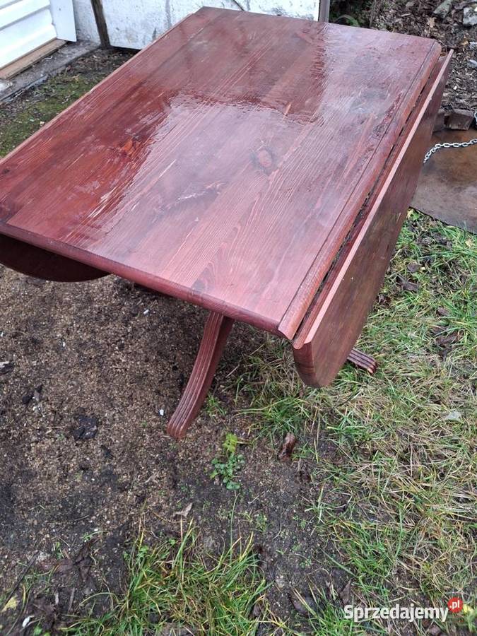 Stół drewniany rozkładany 92x150 Ostrowiec Świętokrzyski