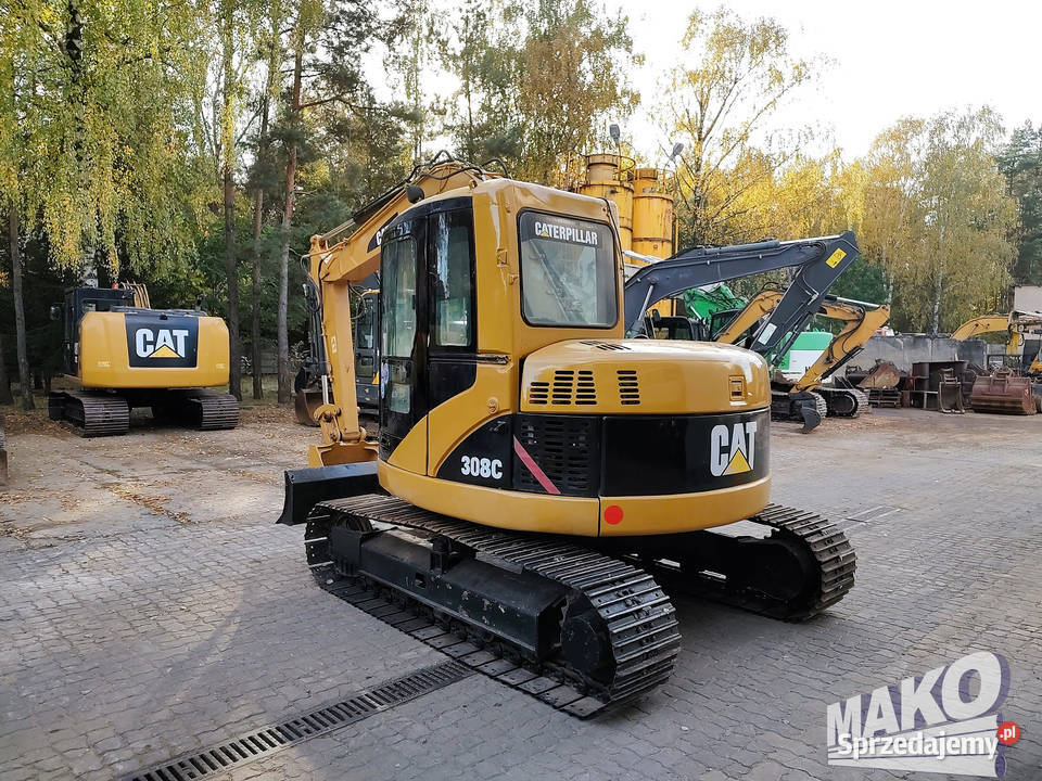 Caterpillar 308C koparka gąsienicowa midi z Ostrowiec Świętokrzyski