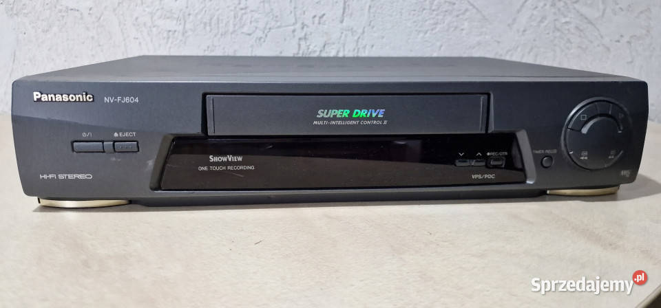 Video magnetowid Panasonic NVFJ604 NV FJ 604 VHS Międzychód