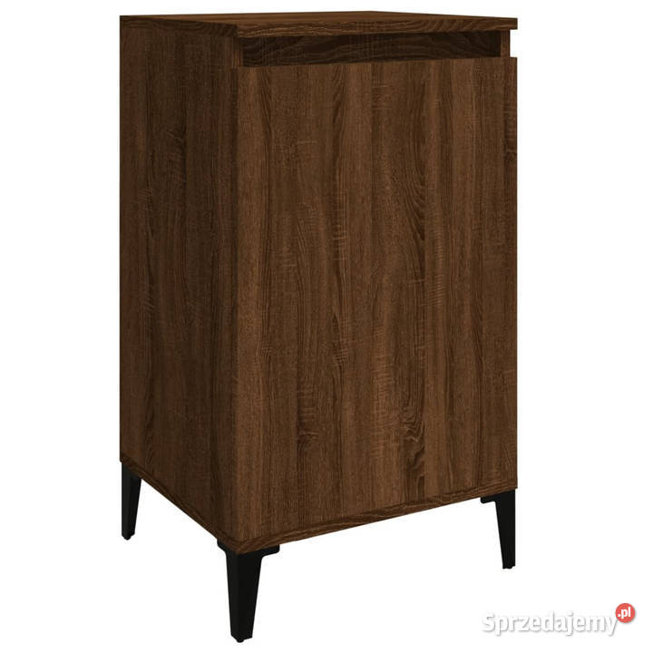 Szafki nocne 2 przydymiony dąb 40x35x70 WM819659 Nocne mazowieckie