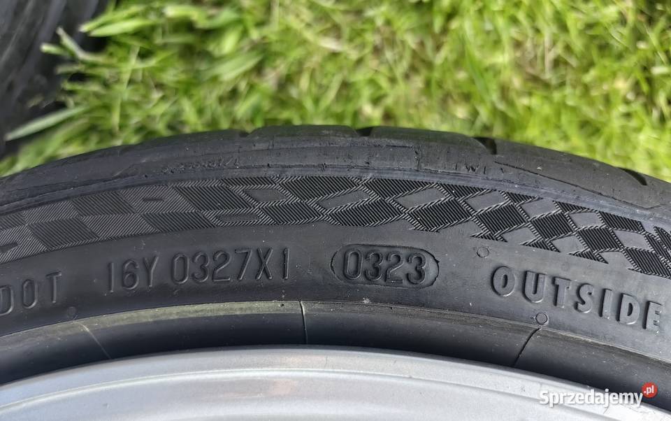 Opony 2753019 Pirelli Pzero 2019 r i Continental Inczew sprzedam