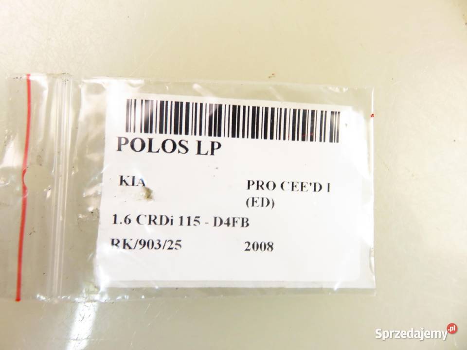 PÓŁOŚ LEWA PRZEDNIA KIA PRO CEED I ED 16 CRDi