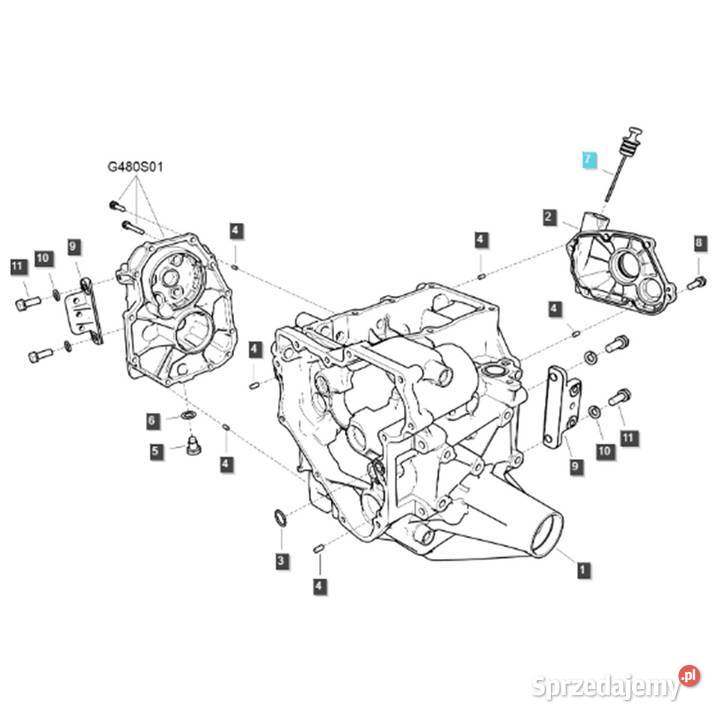 Oring 1750 x 240 mm LS XJ 25 LS MT125 LS MT335 Tajęcina