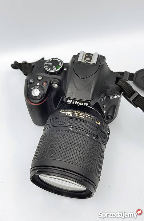 Lustrzanka cyfrowa NIKON D3300 18105mm VR ok Gdańsk