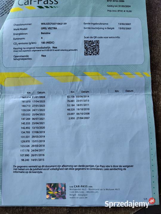 OPEL VECTRA LIFT 18 BENZYNA Leszno