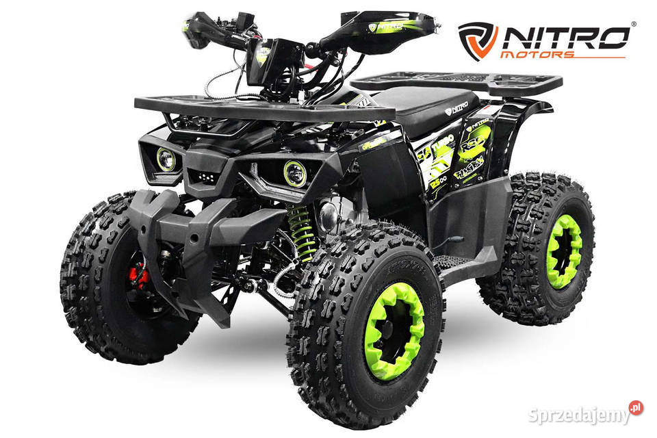Rugby 3 biegi 125 cc Spalinowy Quad 8 Platin Alkomaty i ustniki