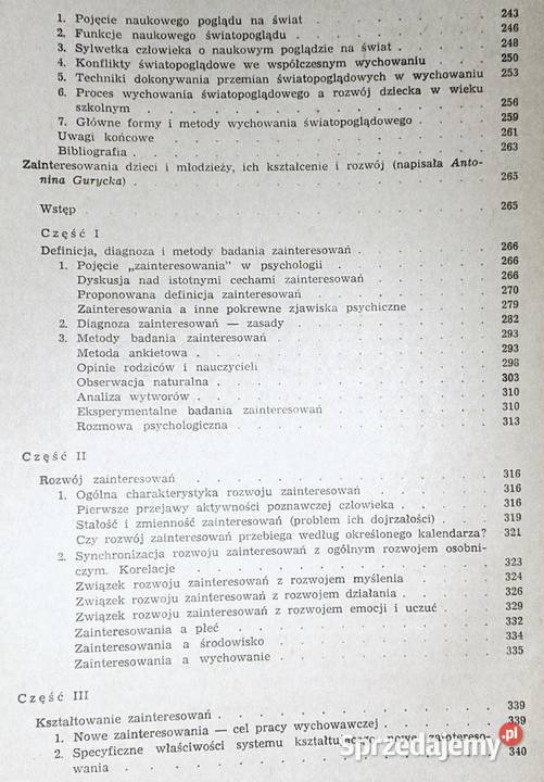 Psychologia ogólna i rozwojowa Lidia Wołoszynowa Chełm