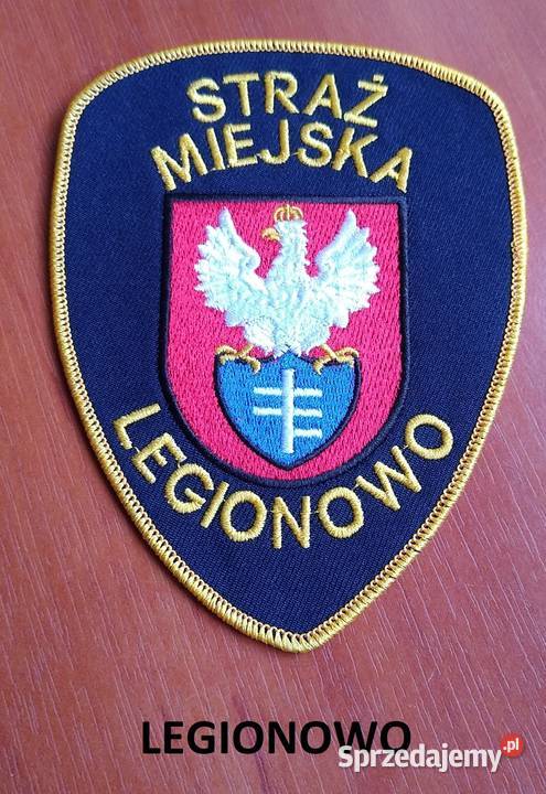 Straż Miejska Legionowo naszywka emblemat miasta
