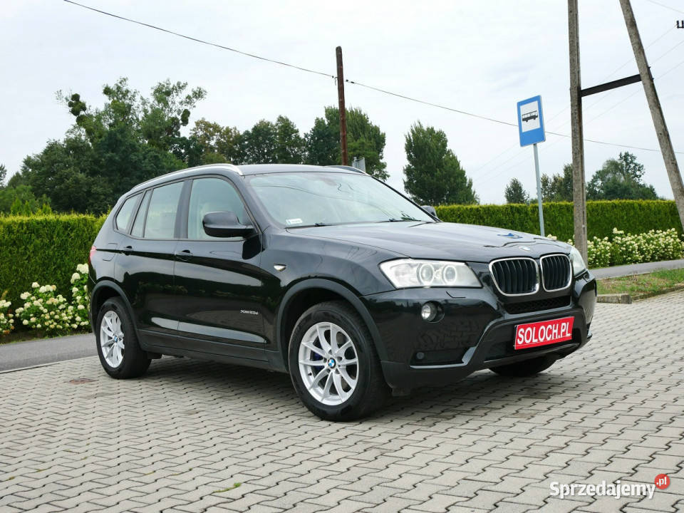 BMW X3 20D 184 xDrive20d Eu5 4x4 Automat Hak VAT immobilizer Goczałkowice-Zdrój sprzedam