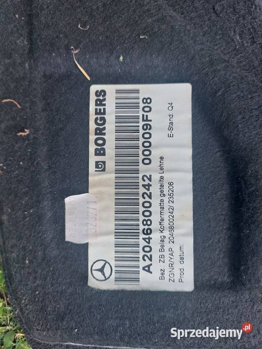 gumowe wycieraczki Mercedes 204koło zapasowe osobowe Pozostałe Grabów nad Prosną