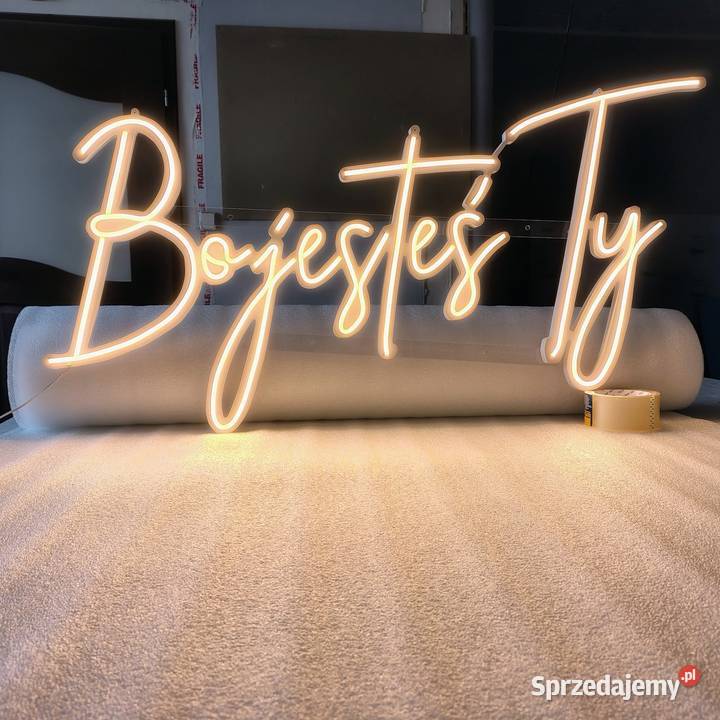 Napis podświetlany neon Happy Birthday wielkopolskie