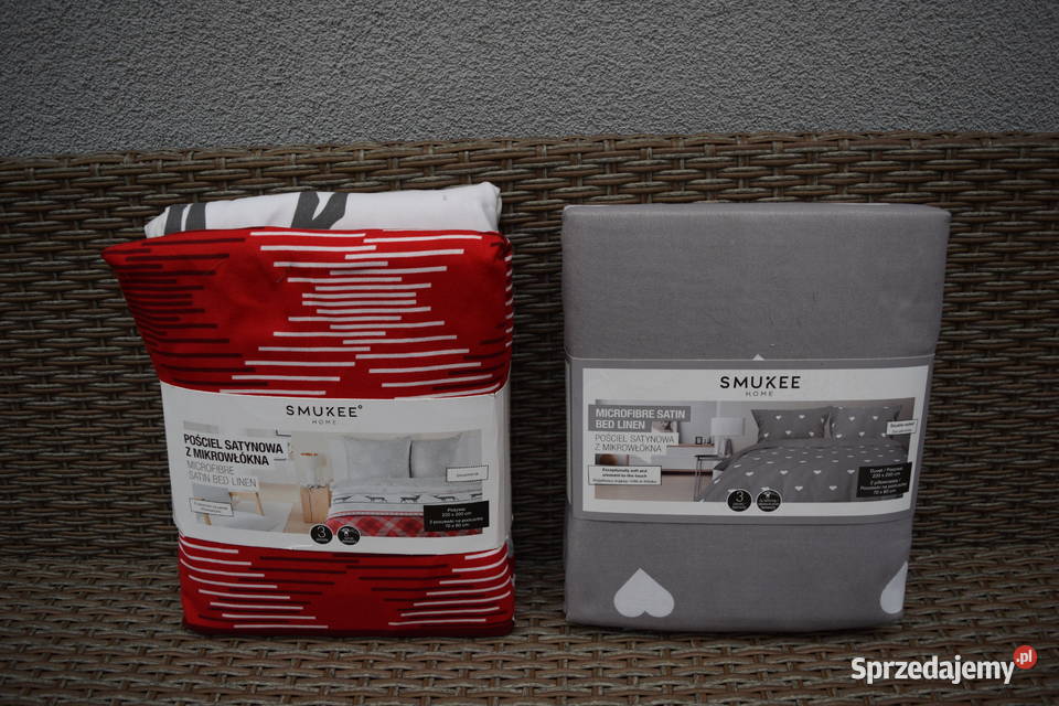 Trzy Komplety Nowej Pościeli 220x2 70x80 Okazja Komplety pościeli Olsztyn