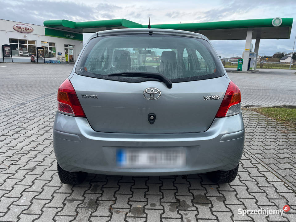 Toyota Yaris II Automat 2009 77 serwisowany Rok produkcji 2009 Kraków