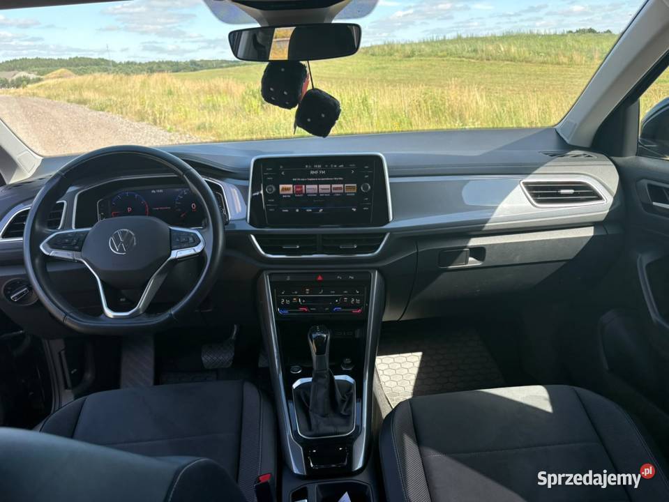 VW TROC 15 TSI DSG Salon Polska Rok produkcji 2022 T-Roc Kościerzyna