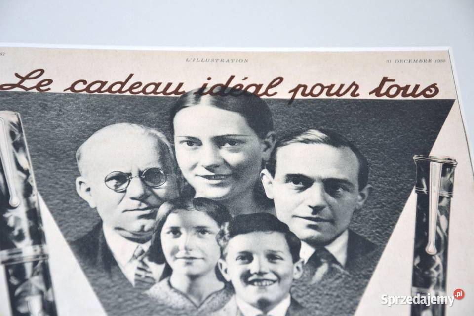 Reklamy art deco z lat 30tych passepartout 3344 Warszawa