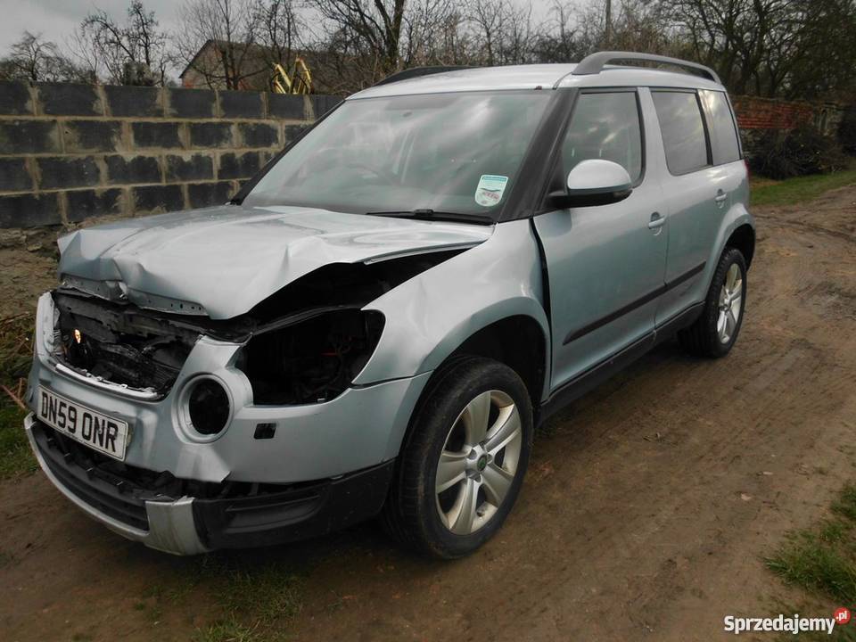 skoda yeti 20 anglik Strzegom