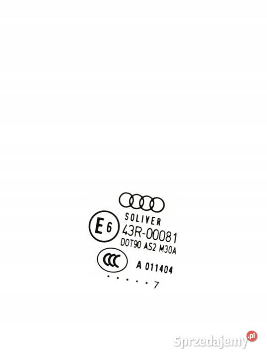 MECHANIZM SZYBY PRAWY TYŁ KOMBI AVANT Audi A6