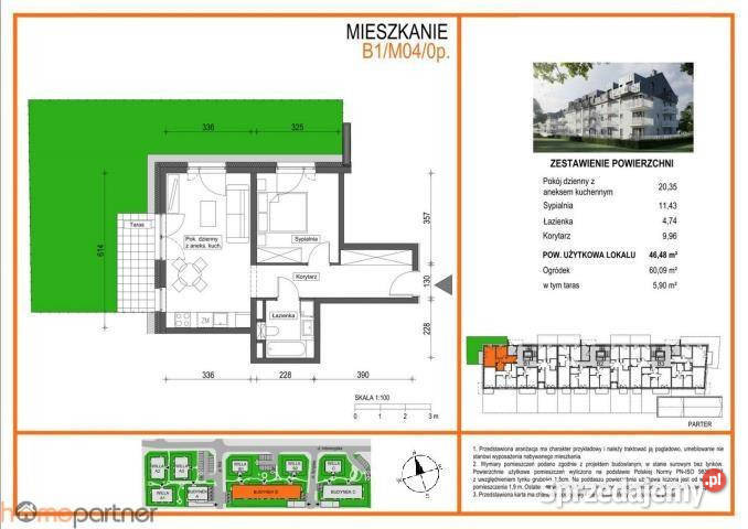 Mieszkanie 4648 metrów 2pokojowe Wrocław