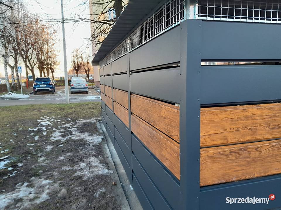 Osiedlowa wiata śmietnikowa Białystok sprzedam