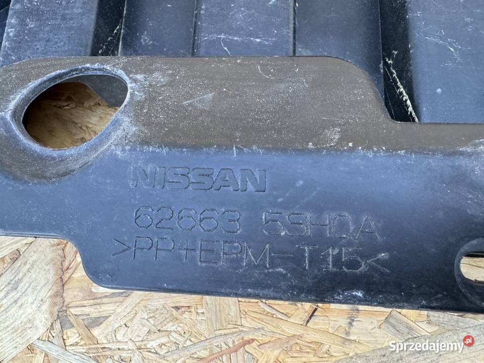 Osłona płyta pod zderzak przód Nissan leaf II 2 wielkopolskie Międzychód