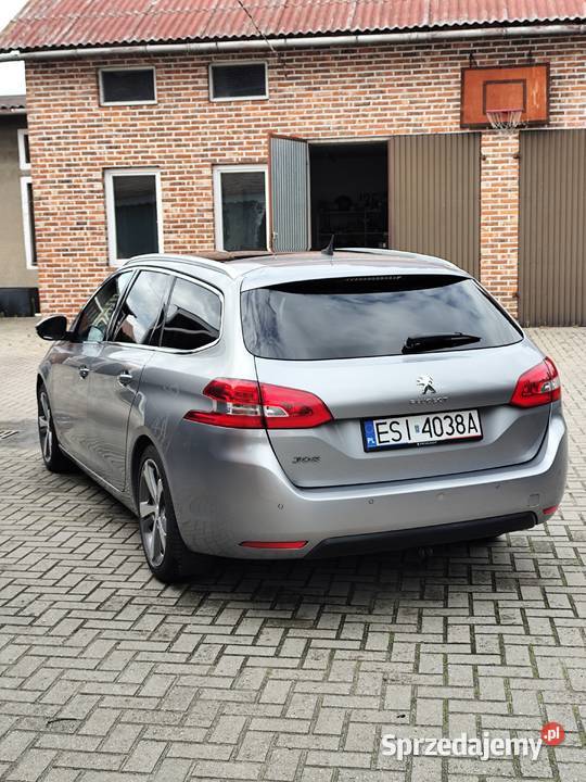Peugeot 308 SW 16 eHDi Allure 2014 zadbany 189200km 308 łódzkie