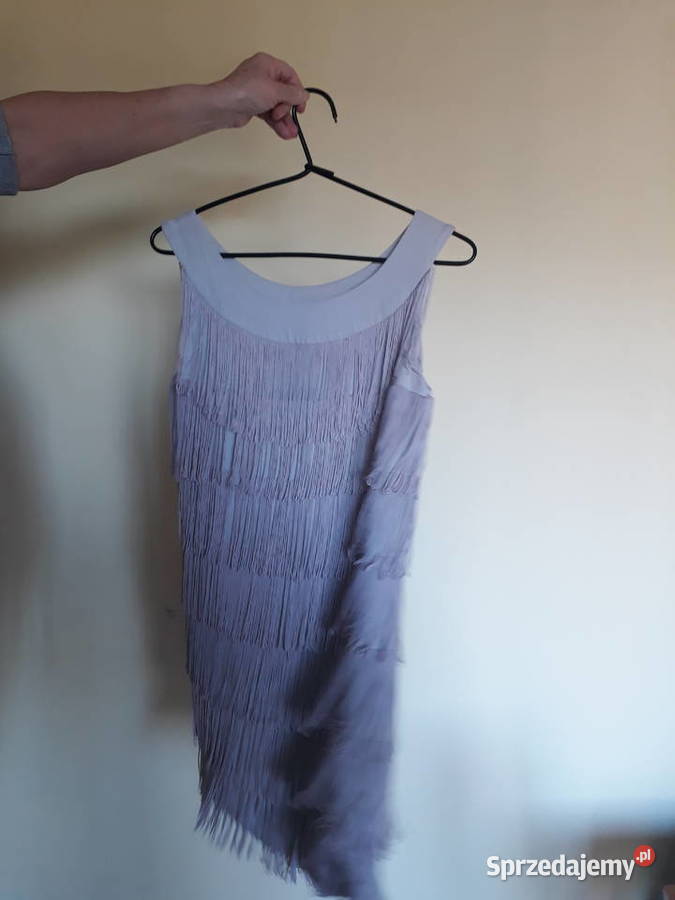 Sukienka na imprezy wieczorowa frędzle Rozmiar 36(S) Spódnice i sukienki Sokółka