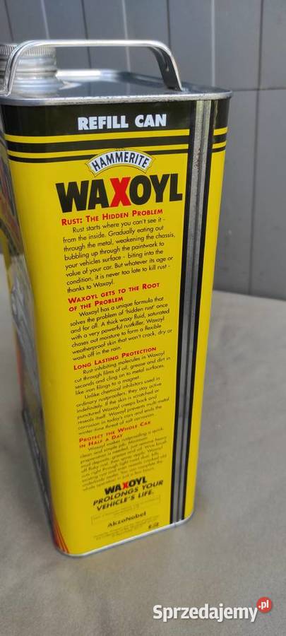 WAXOYL WAXOIL SMAR DO ŚLIZGÓW JCB koparka lubelskie